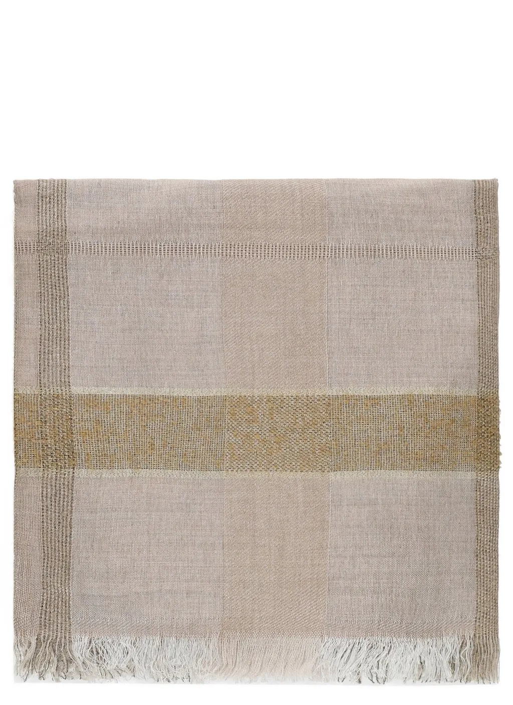 Peserico Fringed Lurex Stole