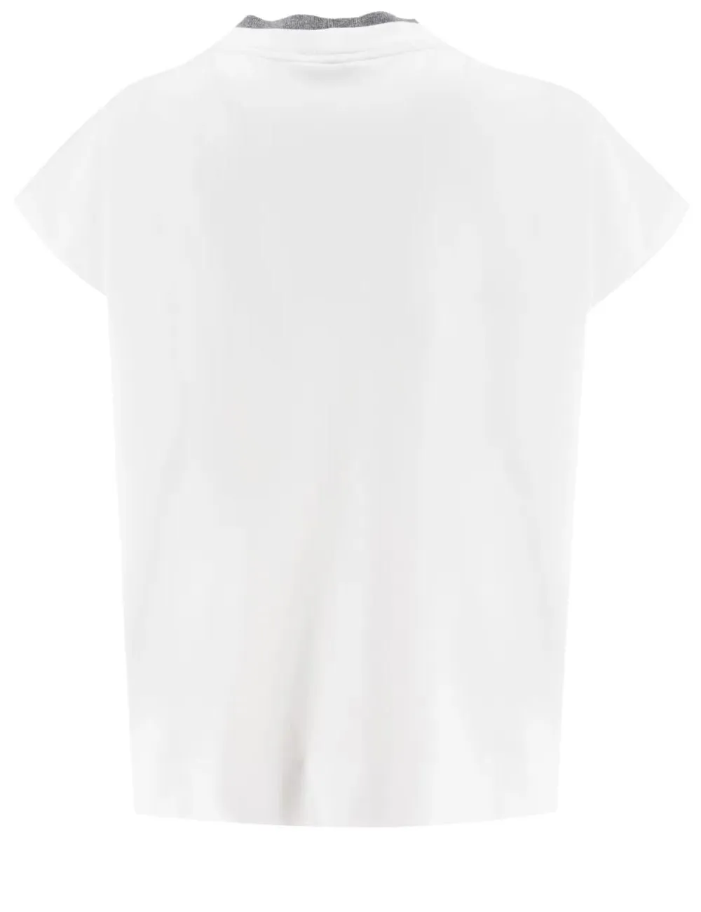 Peserico Contrast-Trim T-Shirt