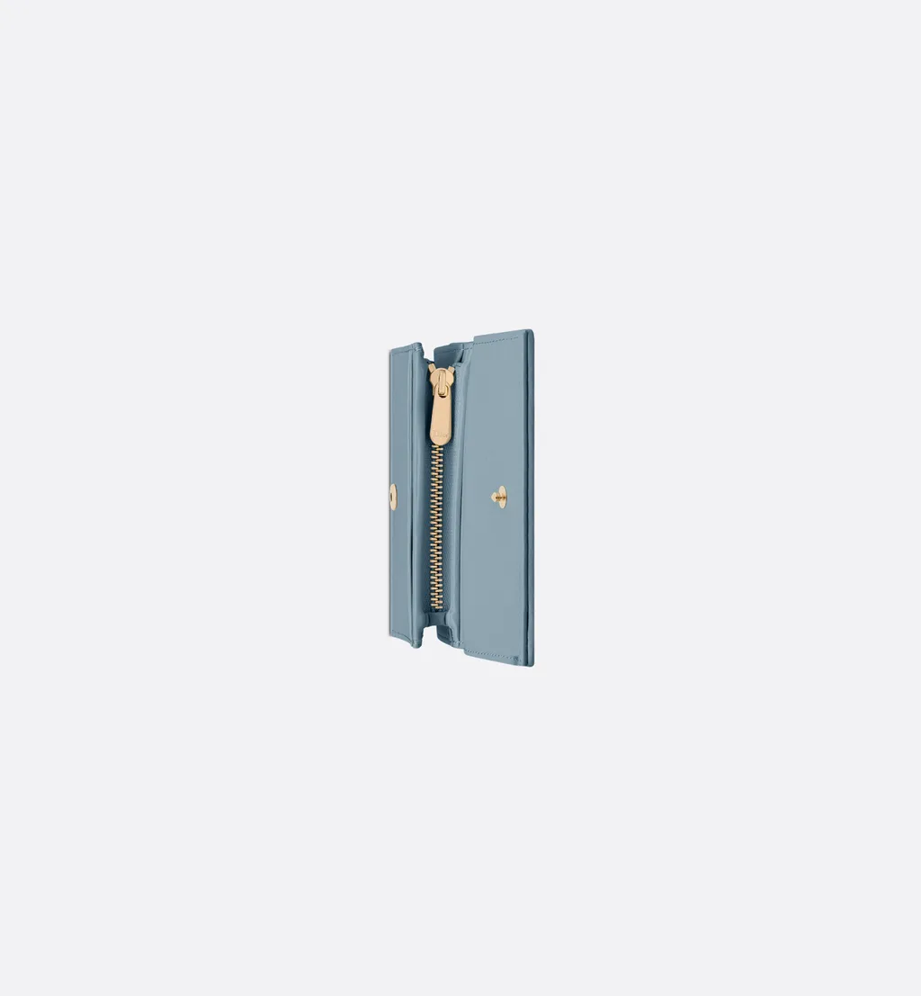 Mini Lady Dior Gardenia Wallet