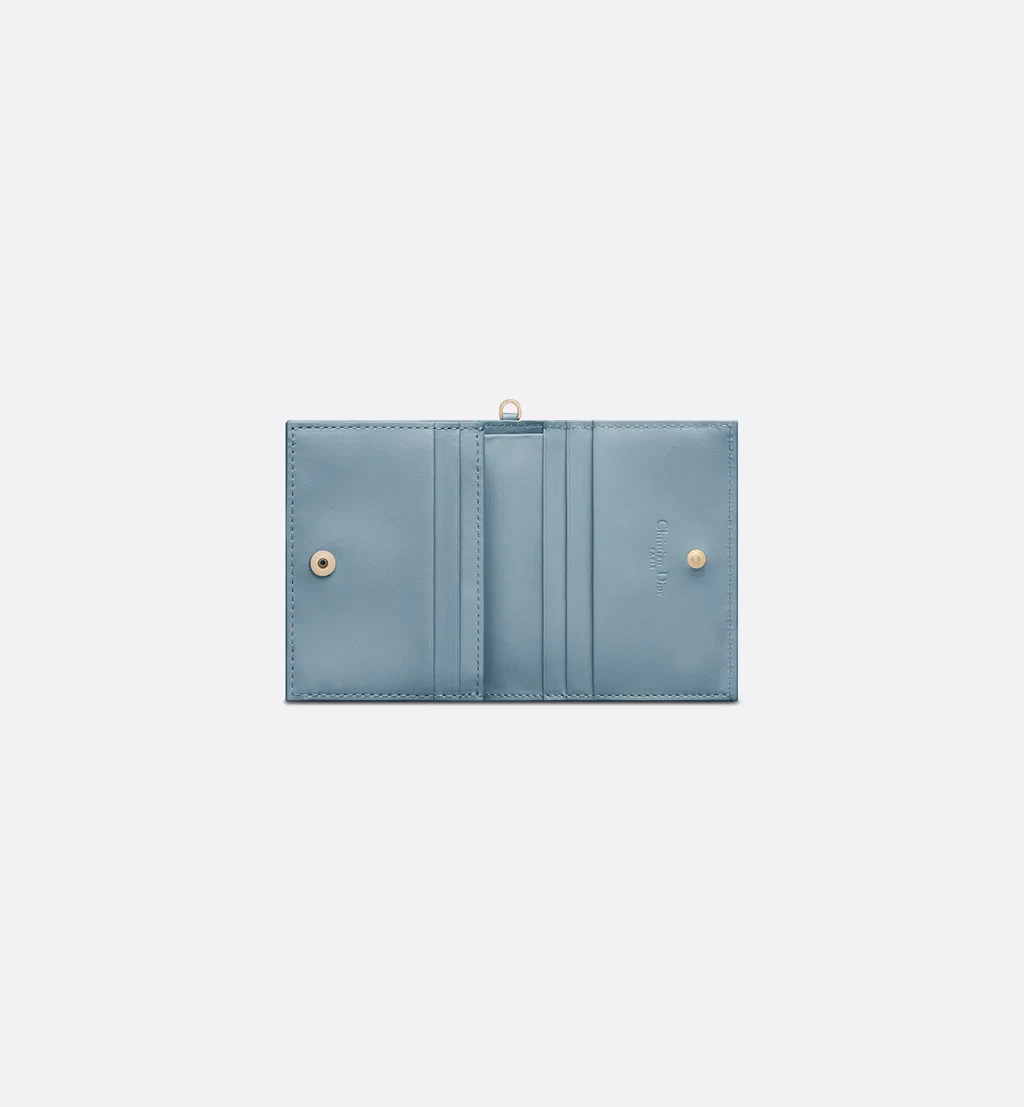 Mini Lady Dior Gardenia Wallet