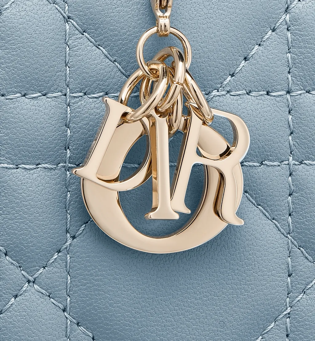 Mini Lady Dior Gardenia Wallet