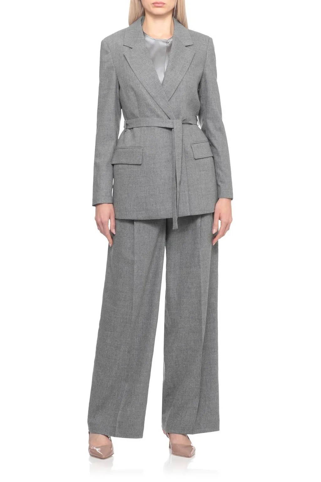 Peserico Belted Blazer Jacket