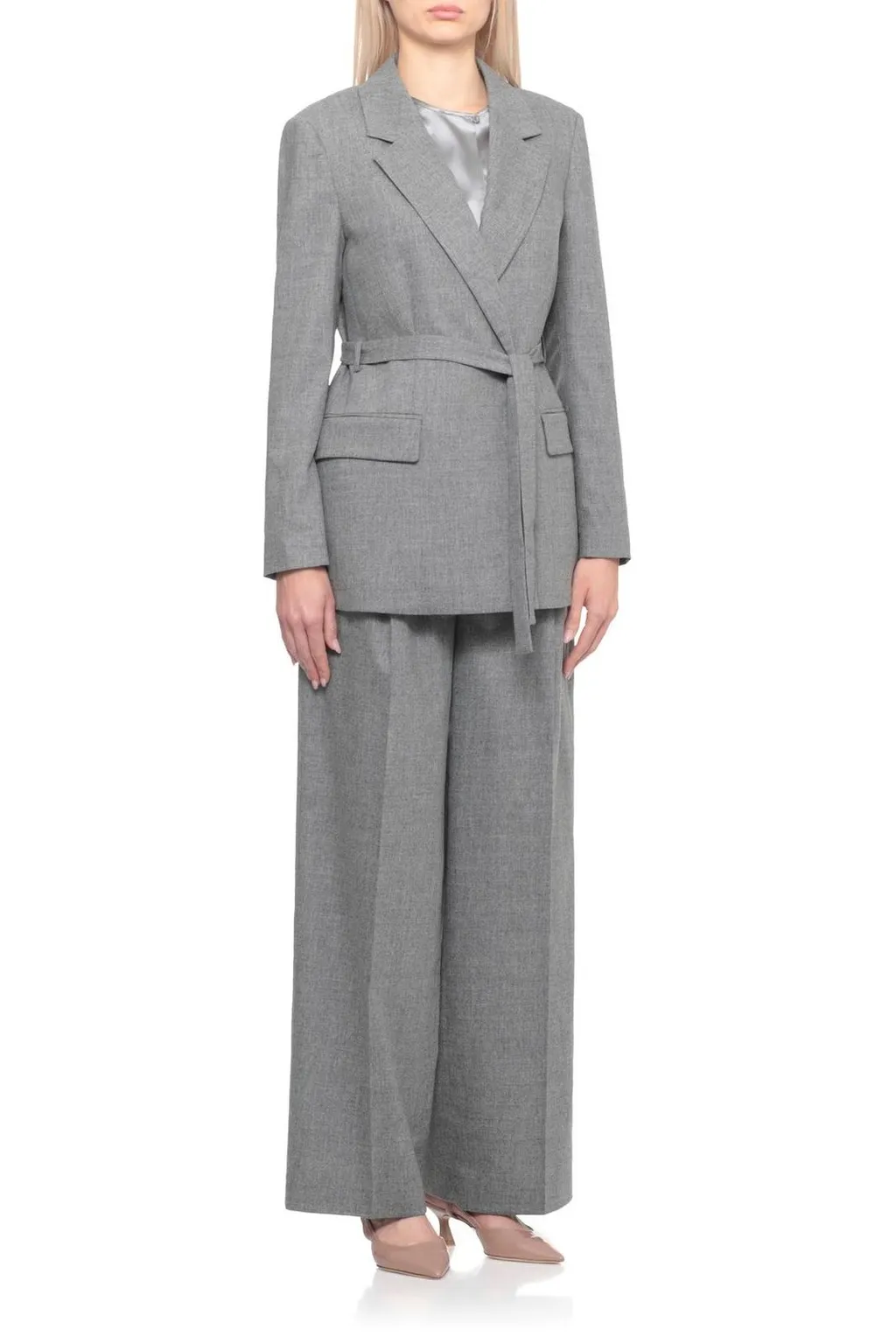 Peserico Belted Blazer Jacket