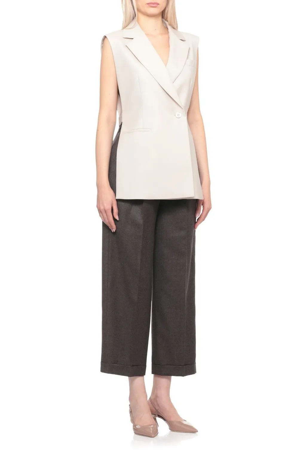 Peserico Sleeveless Gilet Jacket