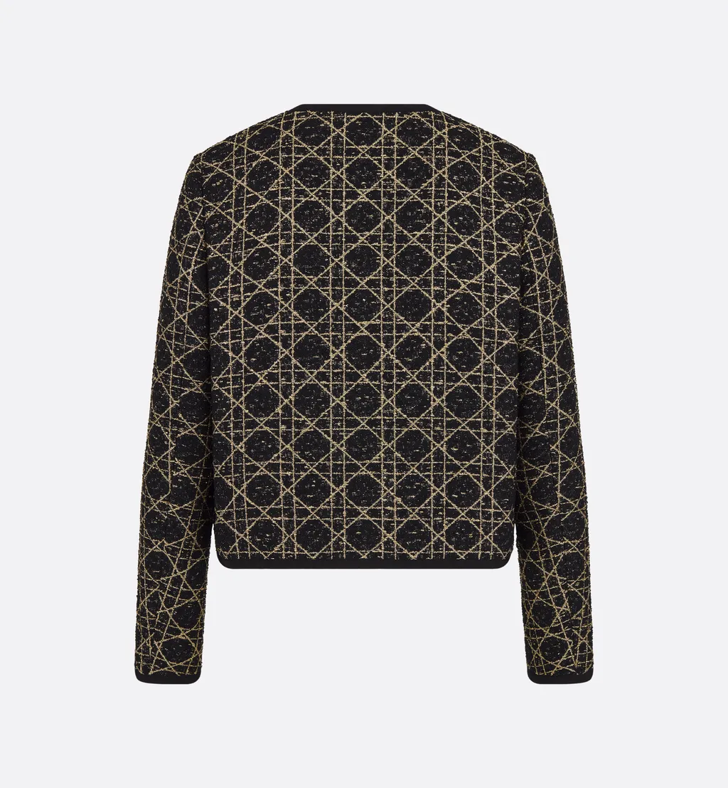 Macrocannage Cropped Jacket