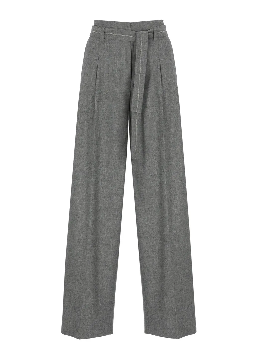 Peserico Belted Wool Pants