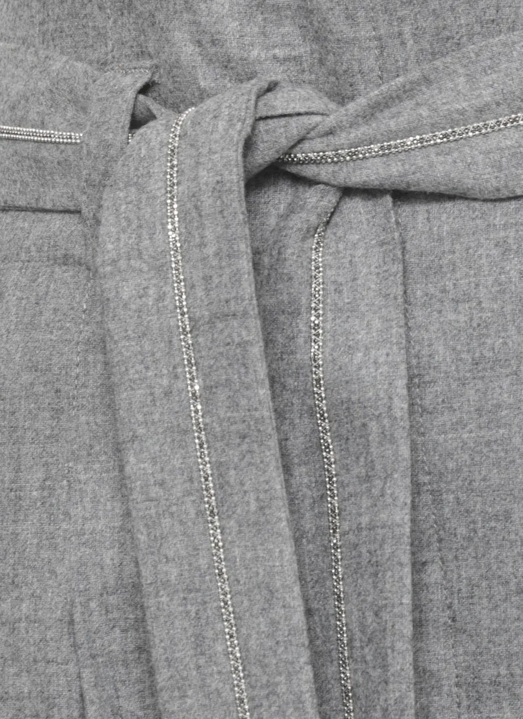 Peserico Belted Wool Pants