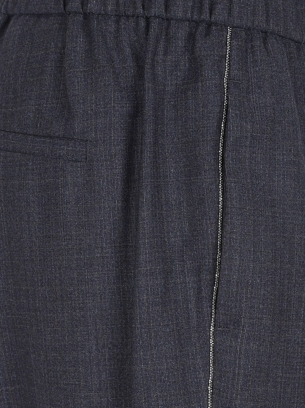 Peserico Elastic-Waist Wool Pants