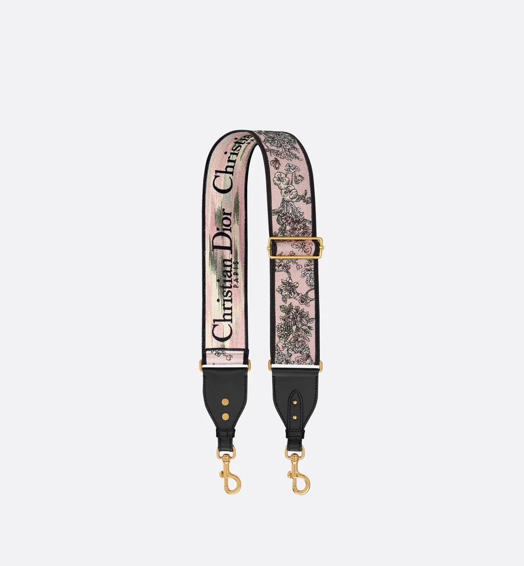 Dior Lucky Adjustable Shoulder Strap With Ring
