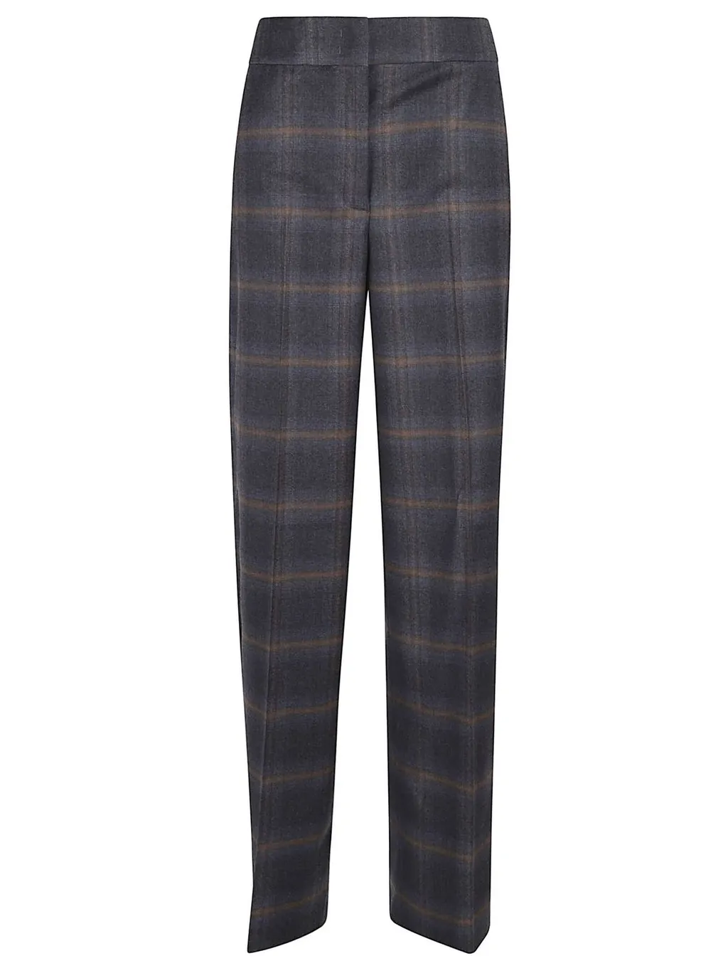 Peserico Checked Wool Pants