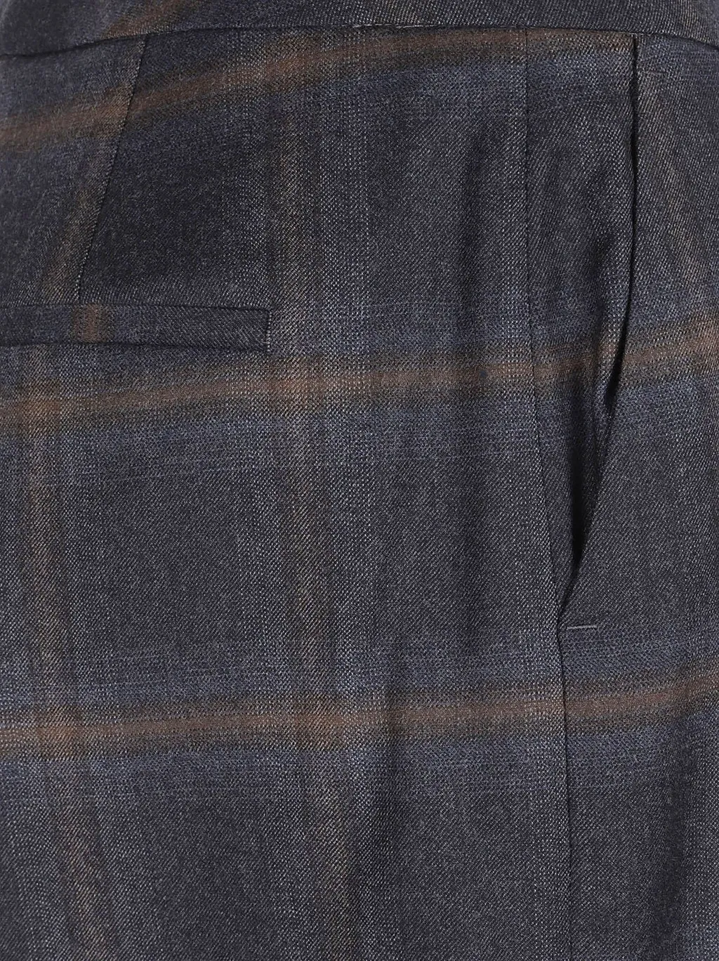 Peserico Checked Wool Pants