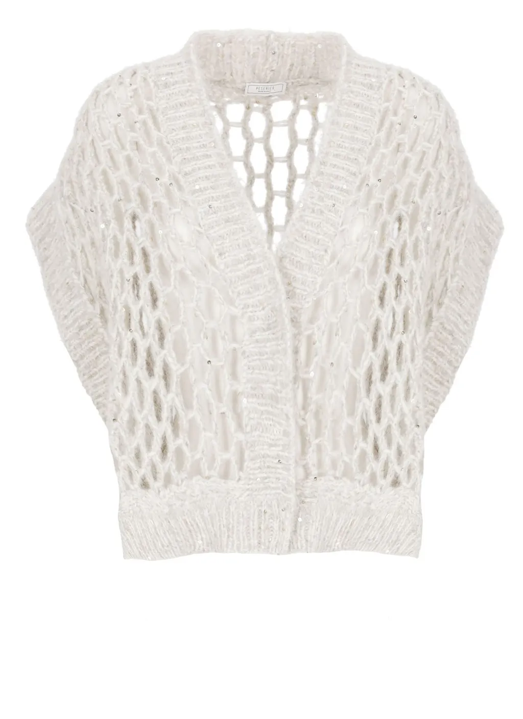 Peserico Perforated Sleeveless Knitwear