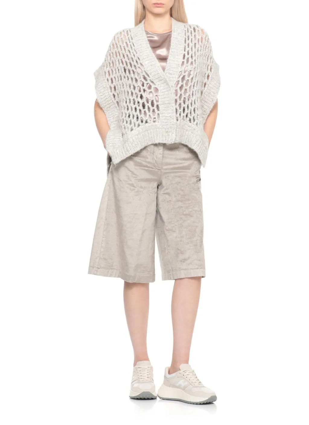 Peserico Perforated Sleeveless Knitwear