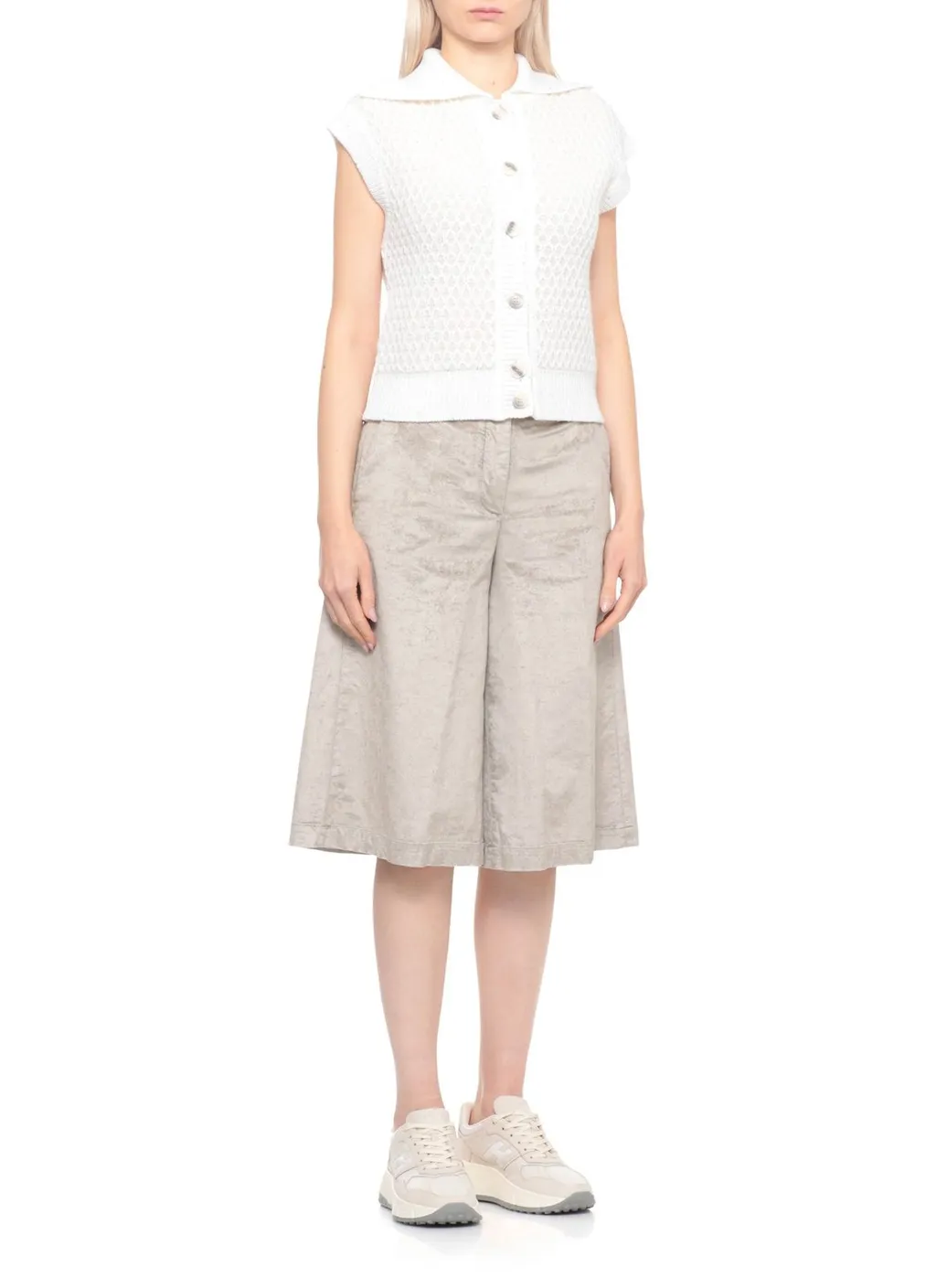 Peserico Paillette Knit Vest