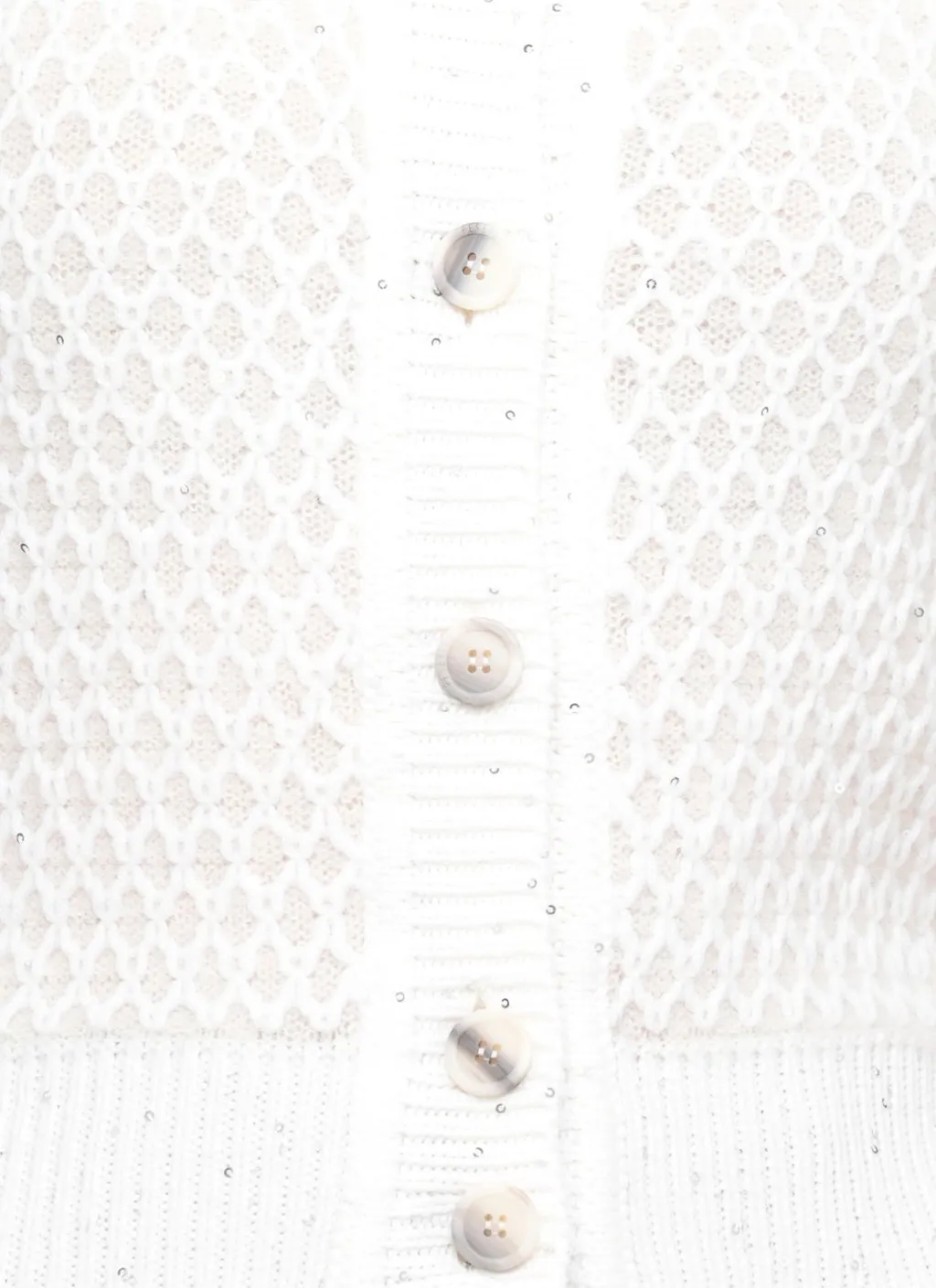 Peserico Paillette Knit Vest