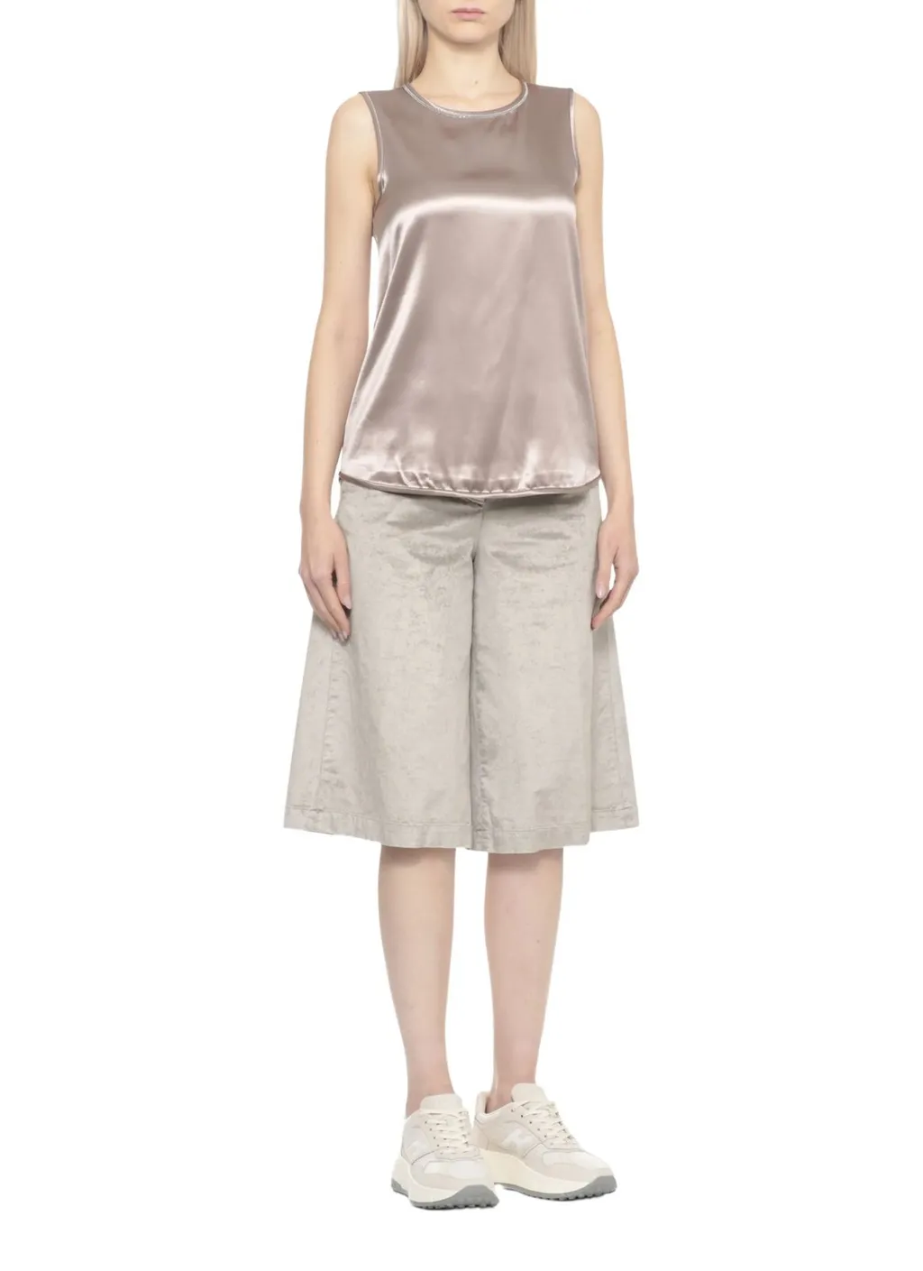 Peserico Sleeveless Crewneck Top