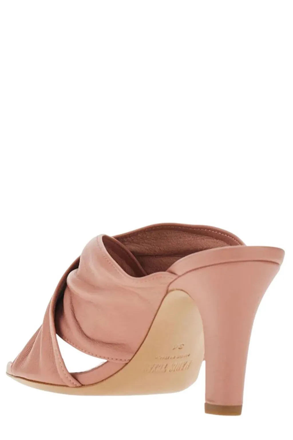 Paris Texas Maria Ruched Mules