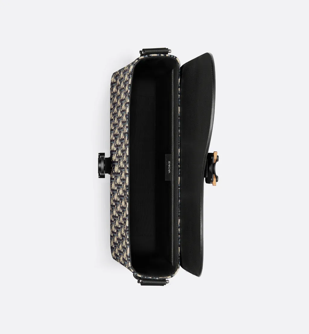 Medium Saddle Messenger Bag With Flap