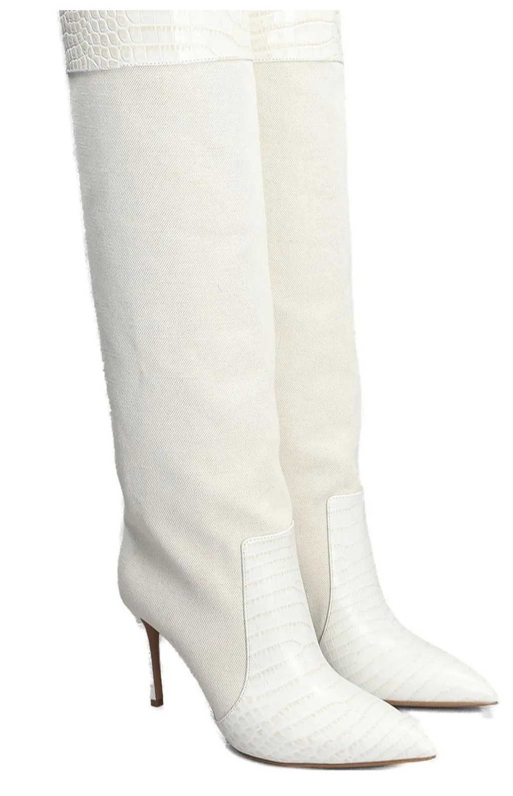 Paris Texas Embossed Stiletto Boots