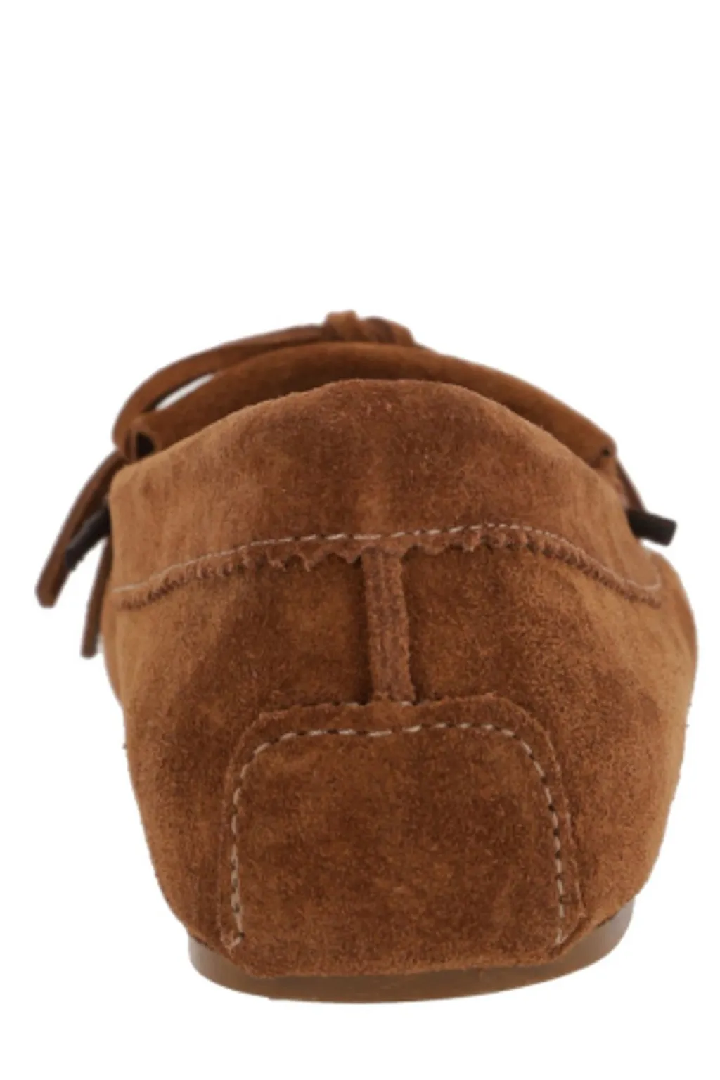 Paris Texas Finge Detailed Flat Shoes