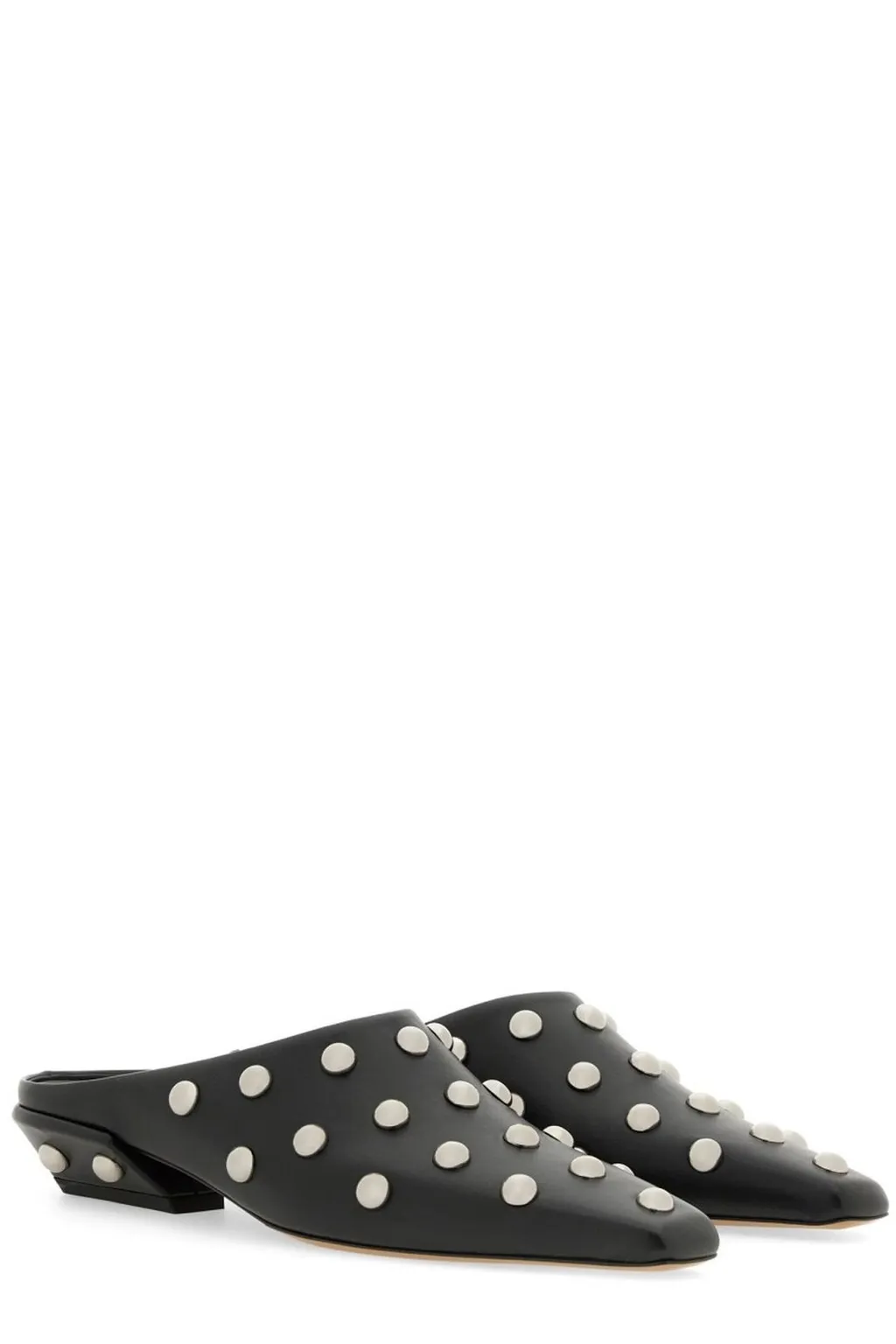 Paris Texas Belle Embellished Mules