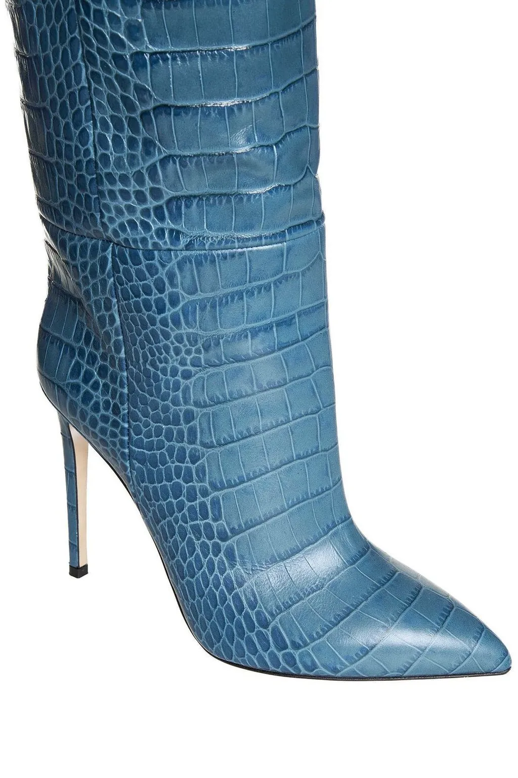Paris Texas Embossed Knee-High Stiletto Boots