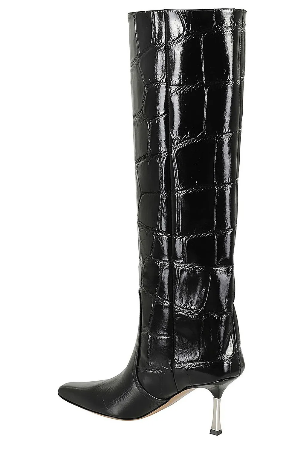 Paris Texas Embossed High Heeled Boots