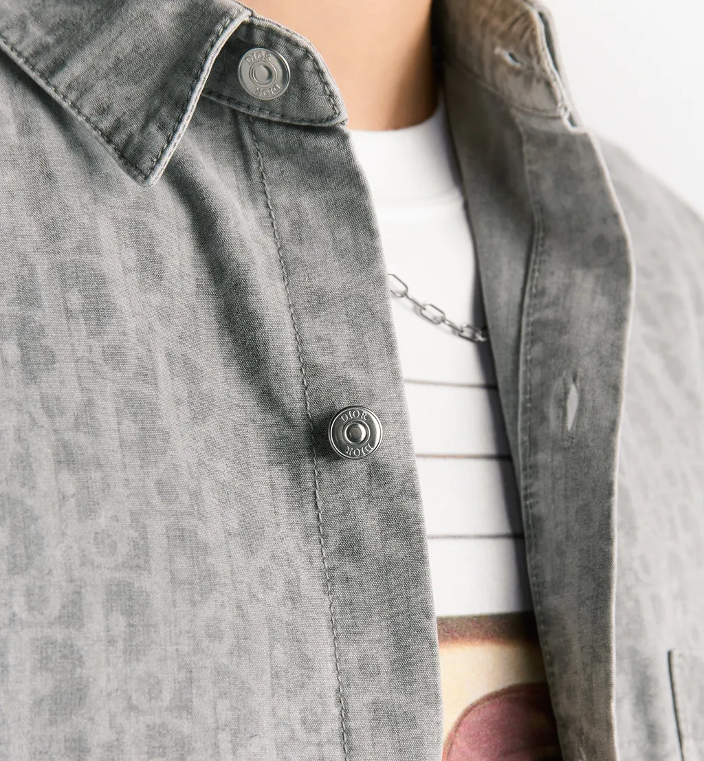 Dior Oblique Short-Sleeved Overshirt