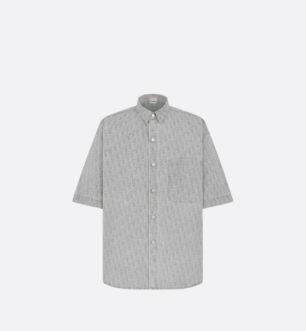 Dior Oblique Short-Sleeved Overshirt