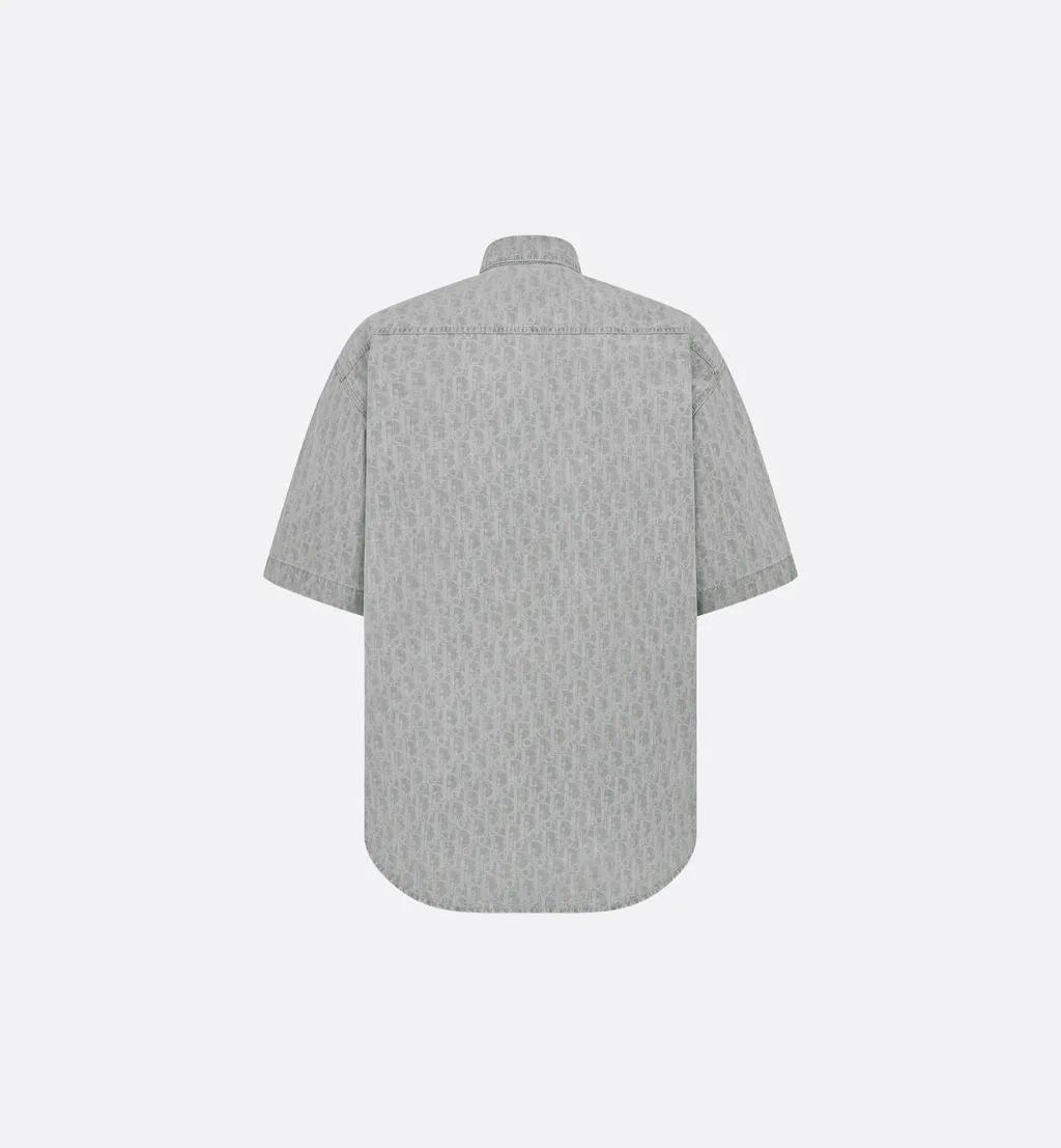 Dior Oblique Short-Sleeved Overshirt