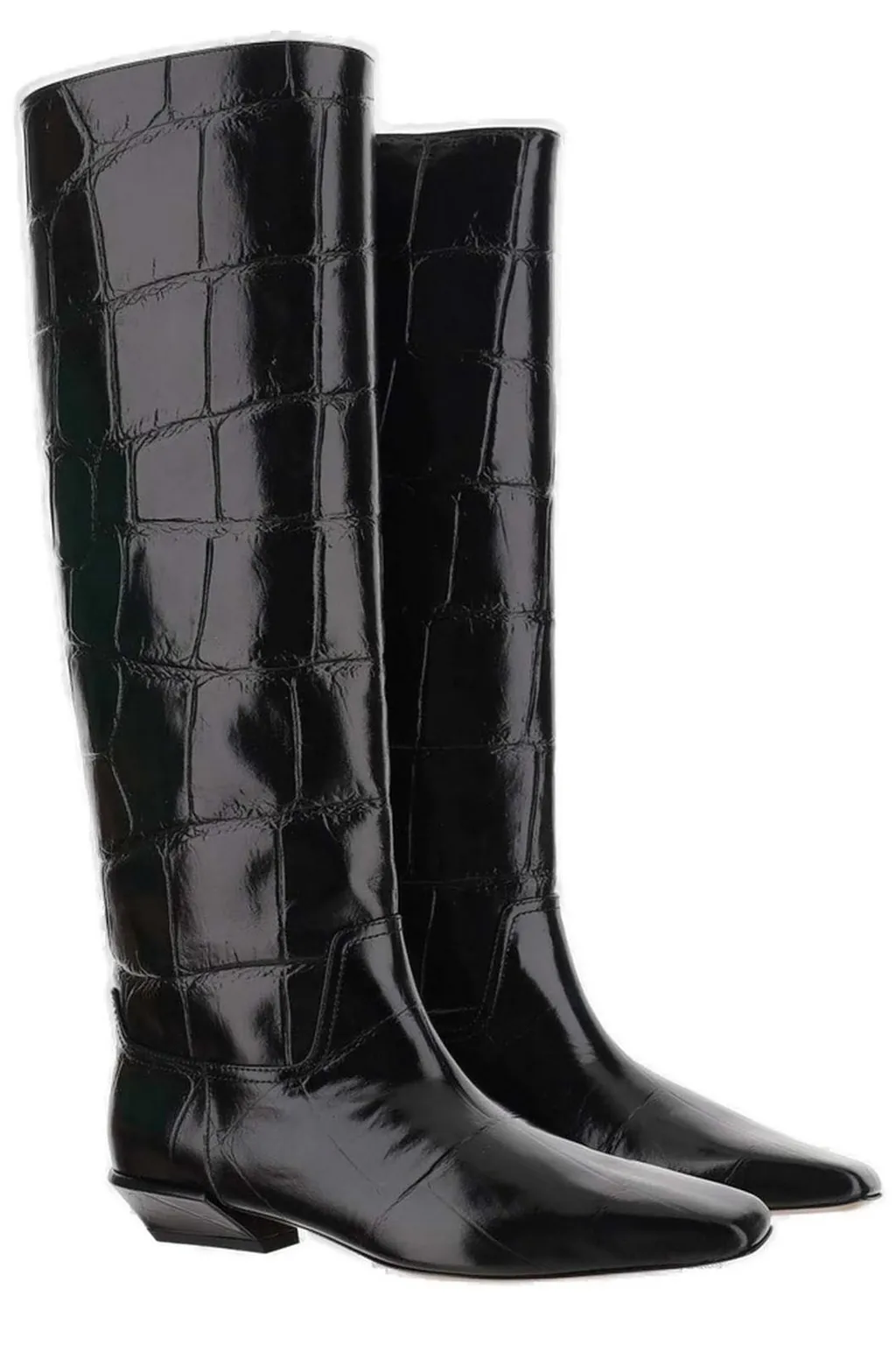 Paris Texas Bettina Embossed Knee-High Boots