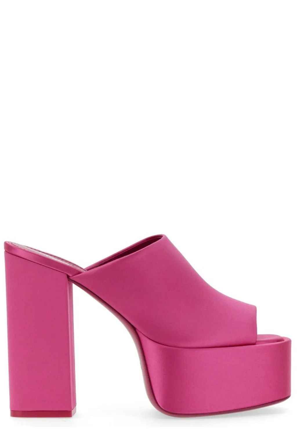 Paris Texas Sasha Block Heel Mules