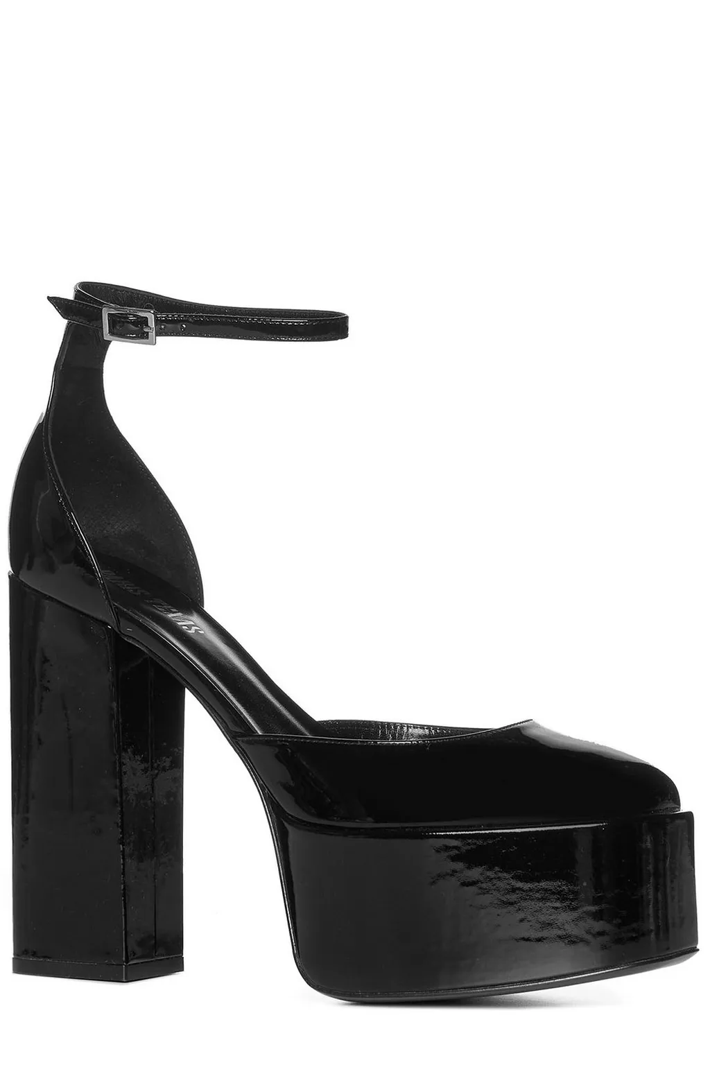 Paris Texas Round Toe Platform Pumps
