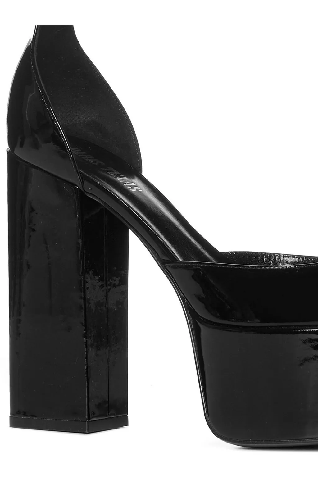 Paris Texas Round Toe Platform Pumps