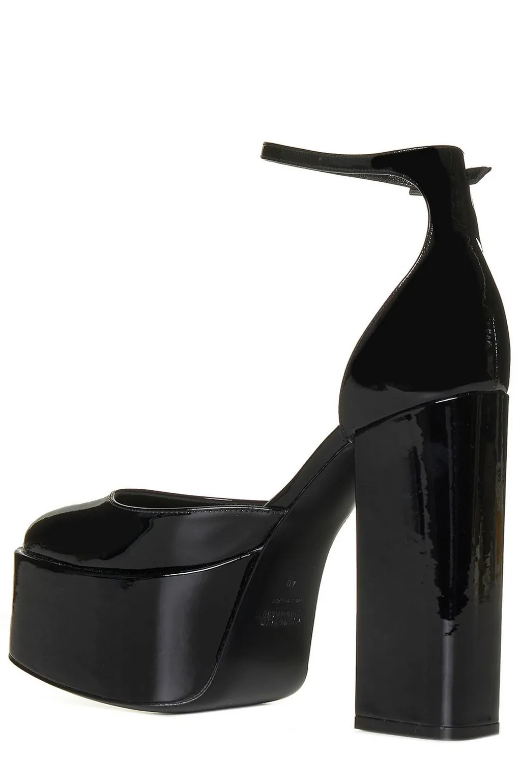 Paris Texas Round Toe Platform Pumps