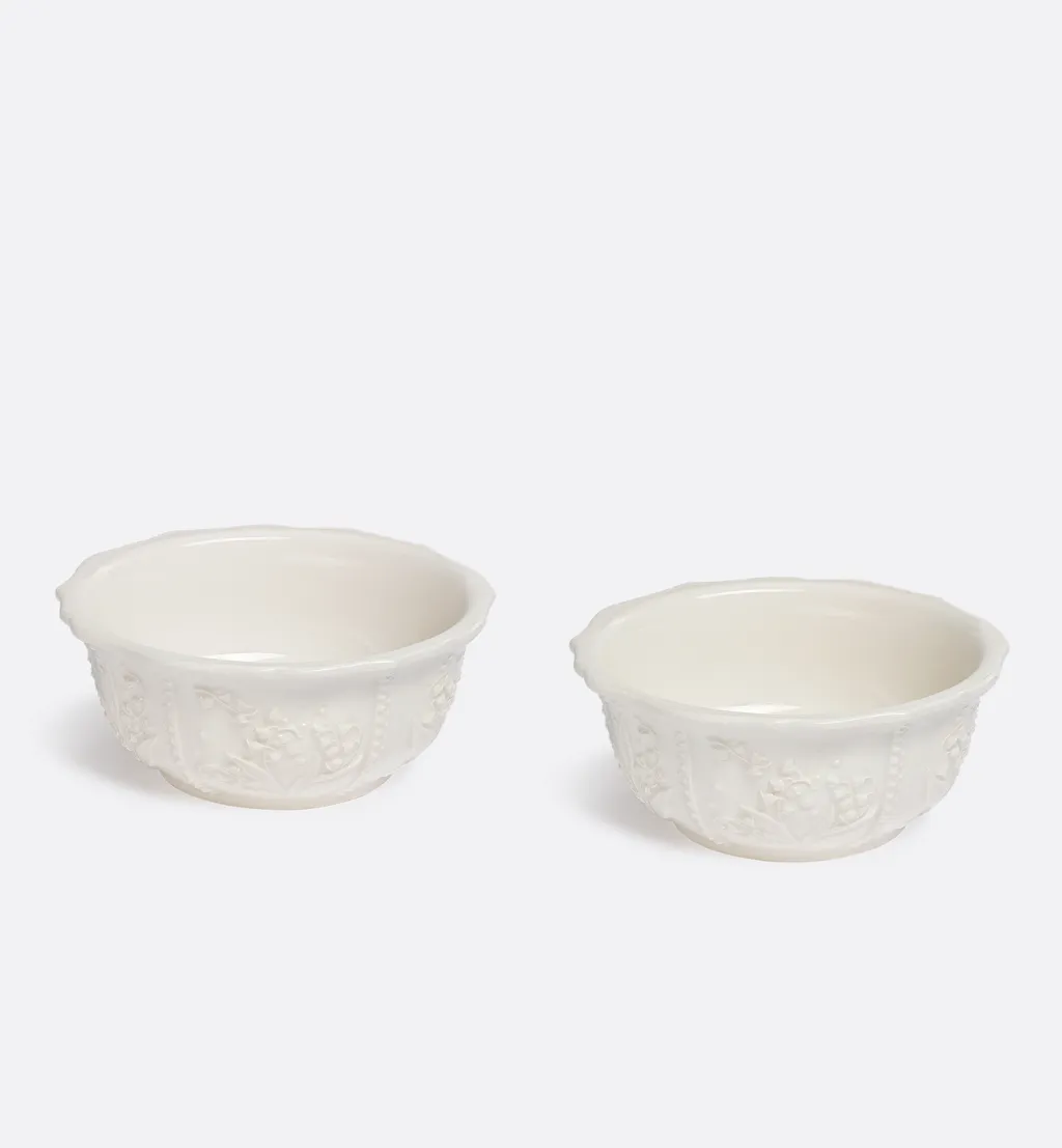 Set Of Two Cereal Bowls