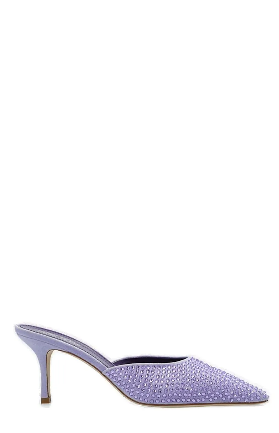 Paris Texas Hollywood Embellished Heeled Mules