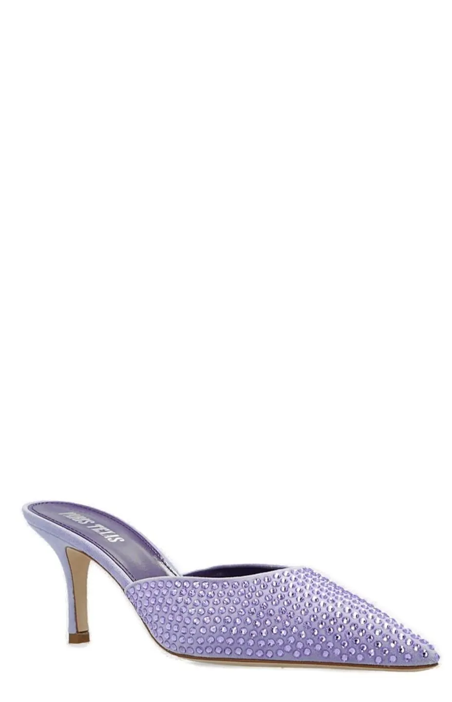 Paris Texas Hollywood Embellished Heeled Mules