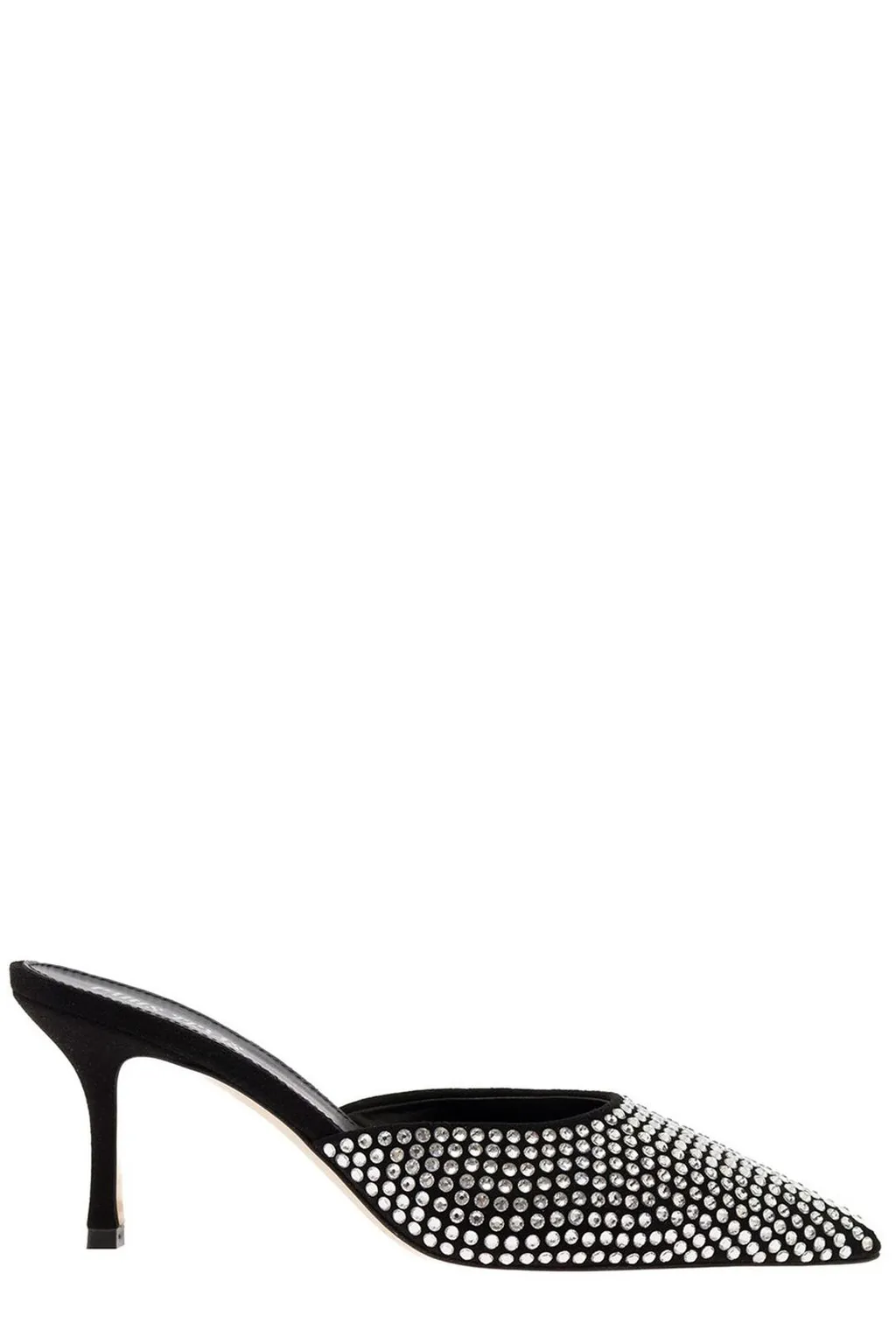 Paris Texas Hollywood Embellished Heeled Mules
