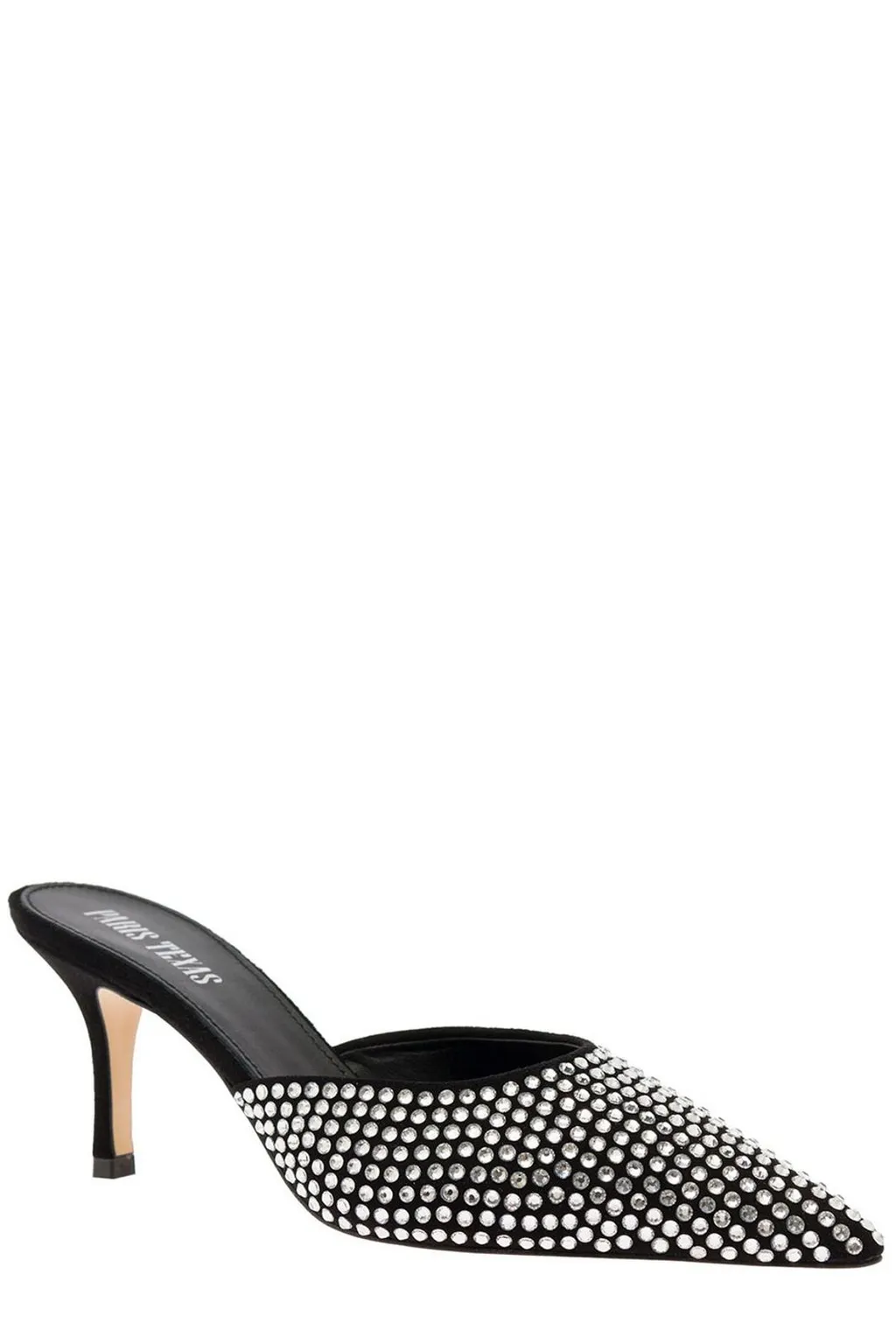 Paris Texas Hollywood Embellished Heeled Mules