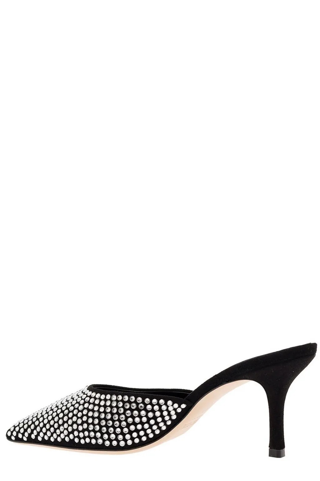 Paris Texas Hollywood Embellished Heeled Mules