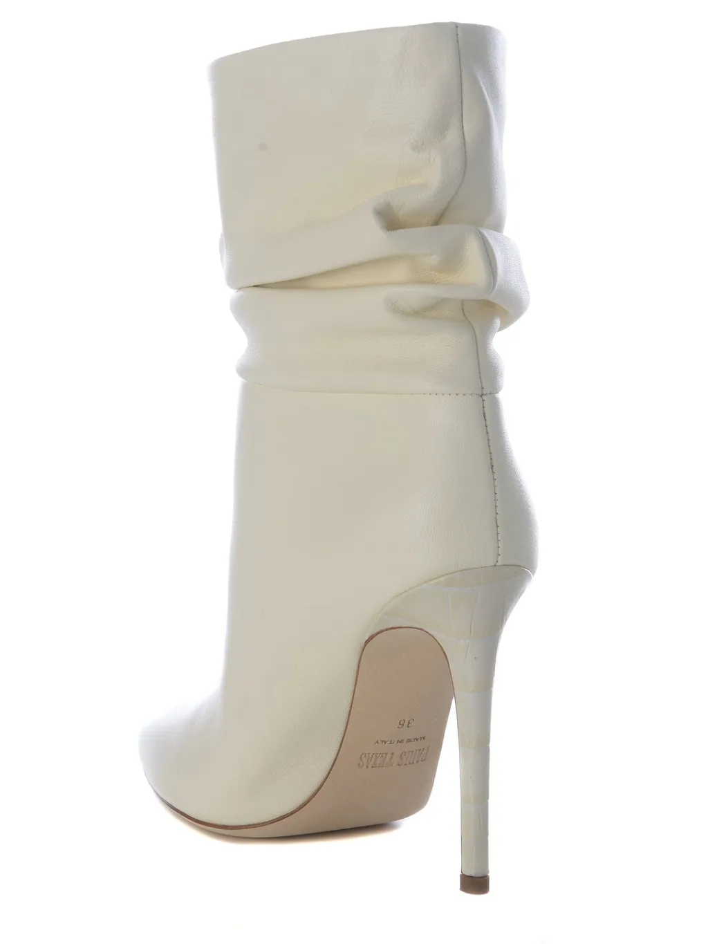 Paris Texas Slouch Detailed Pointed Toe Boots
