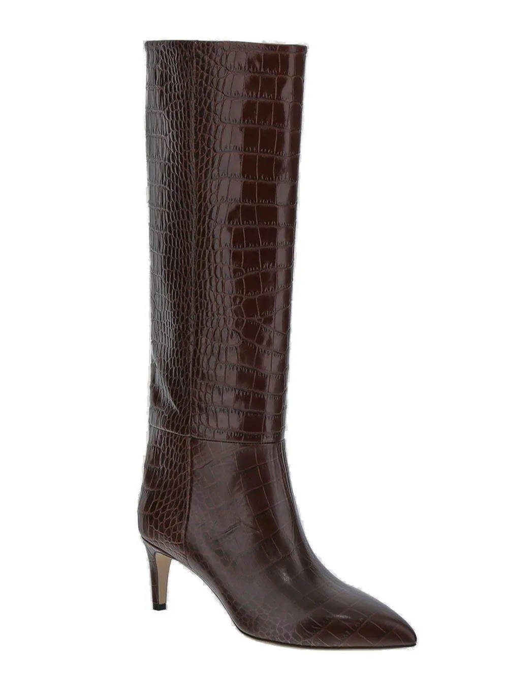 Paris Texas Pointed Toe Mid Heeled Boots