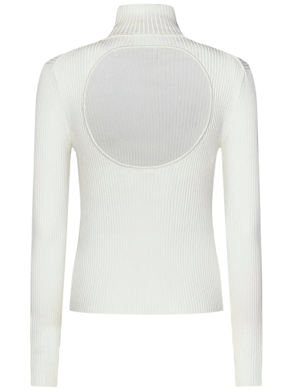 P.A.R.O.S.H. Cut Out-Detail Roll Neck Jumper