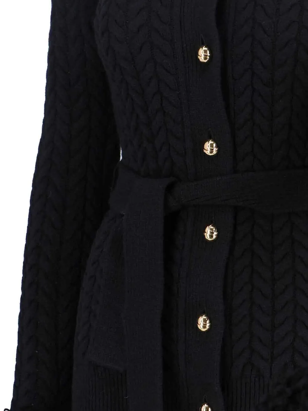 Patou Frill-Trimmed Button-Up Cardigan