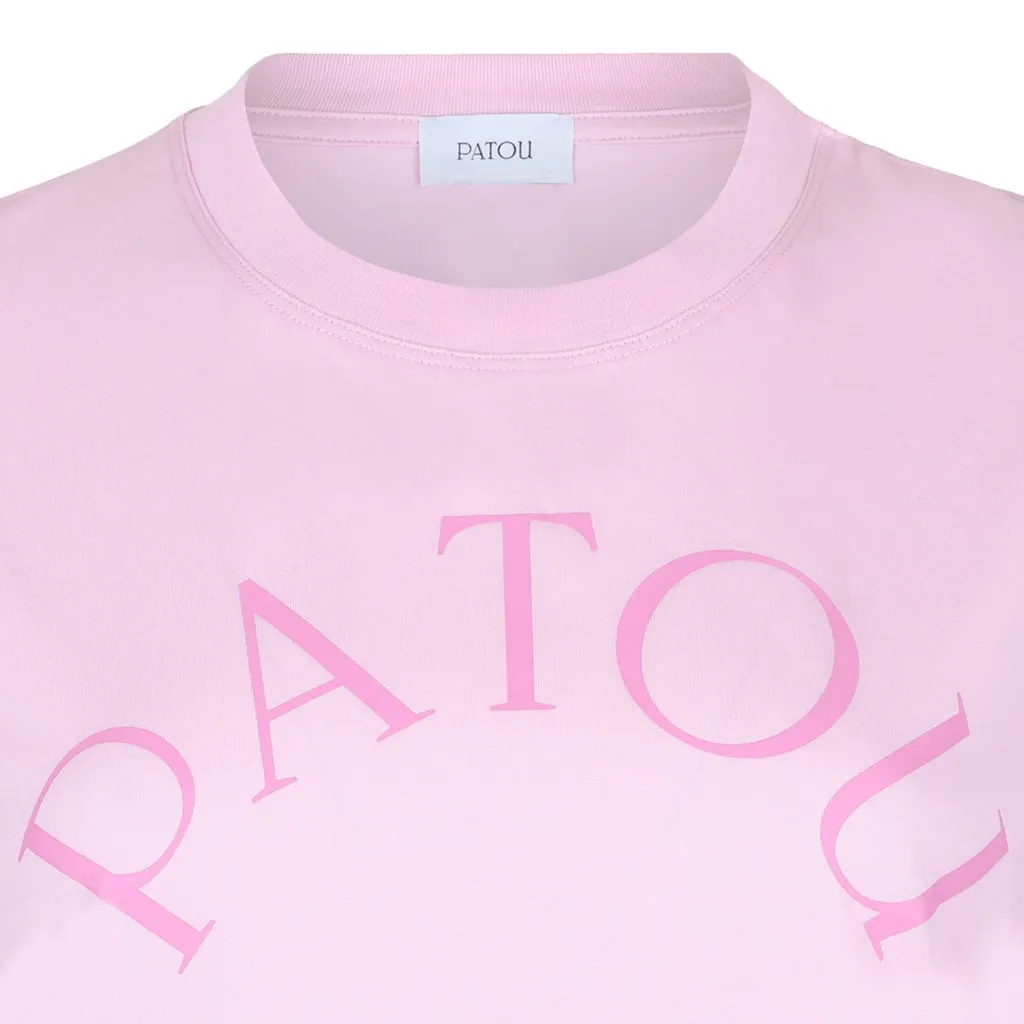 Patou Logo Print Crewneck T-Shirt