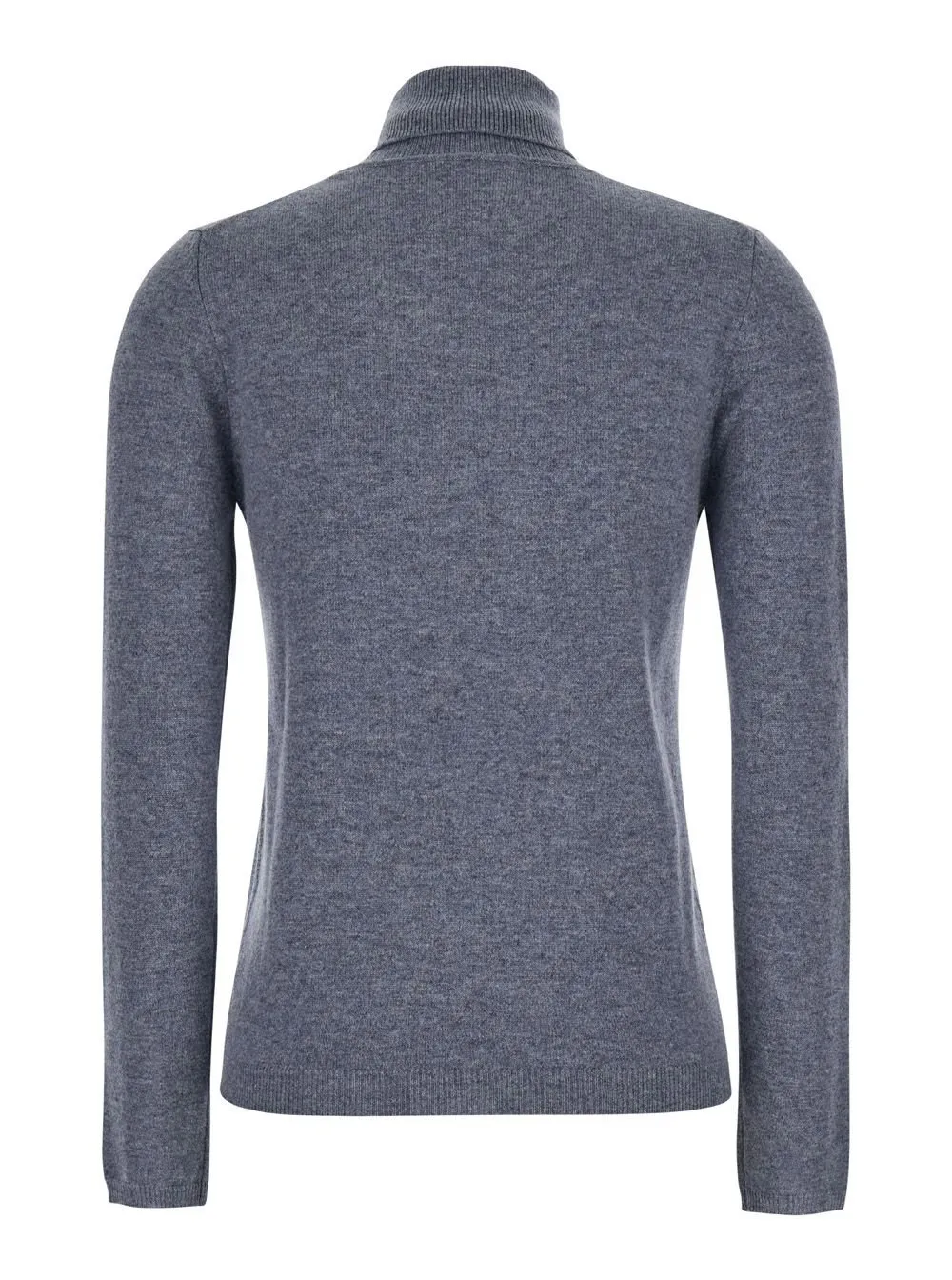 Plain High-Neck Knitwear