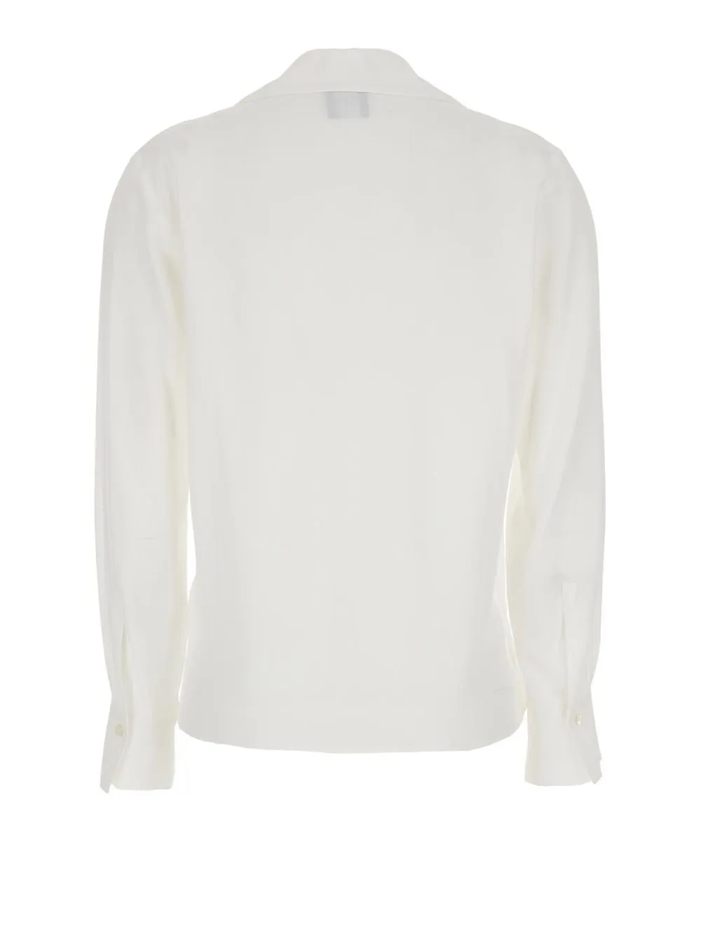 Plain Polo Collar Blouse