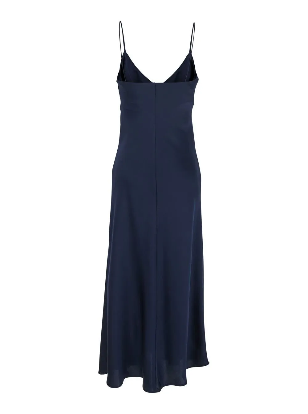 Plain Strappy Backless Dress