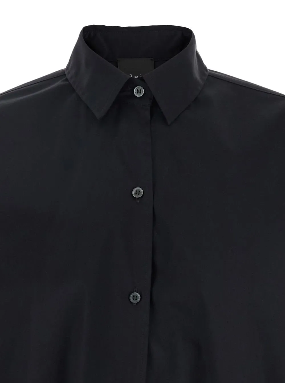 Plain Oversized Button-Up Shirt